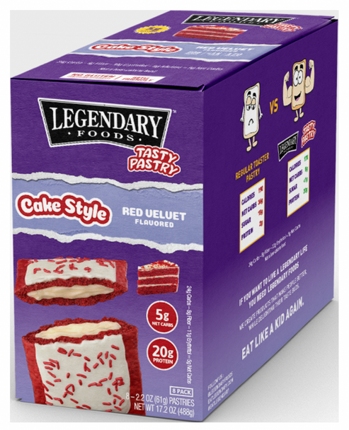 Tasty Pastry 10pk- Red Velvet