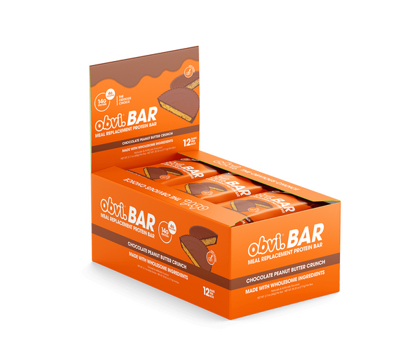 Obvi. Protein Bar 12pk- Chocolate Peanut Butter Crunch