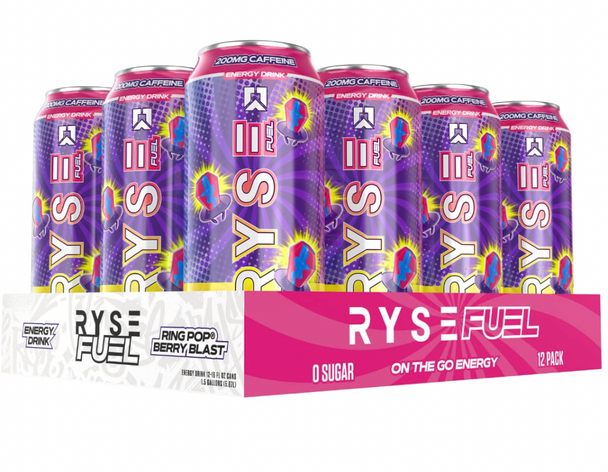 RYSE RTD 12PK - Ring Pop Berry Blast