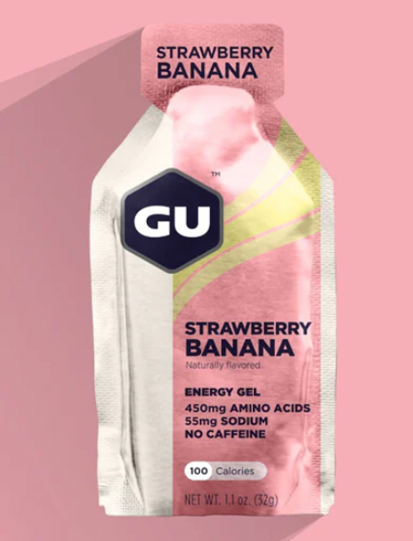 GU Gel 24pk-Strawberry Banana