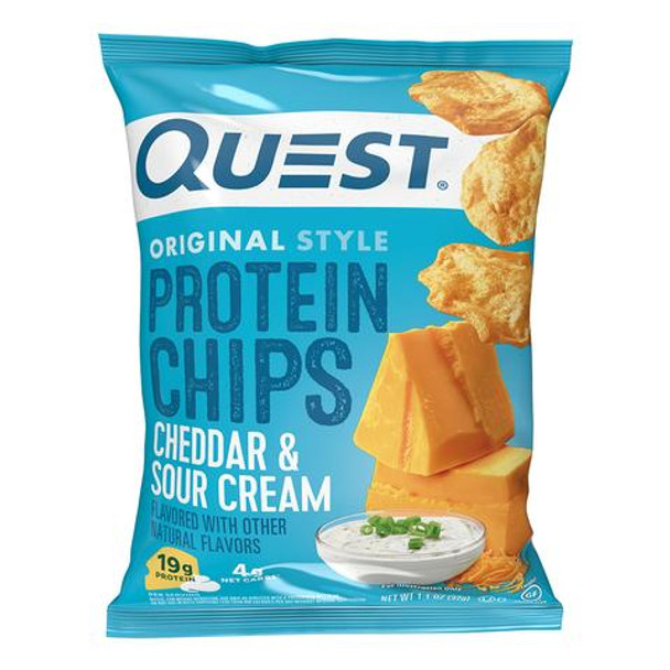 Quest Chips 8pk - Cheddar Sour Cream