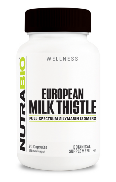 NutraBio - Milk Thistle European (90vcaps)
