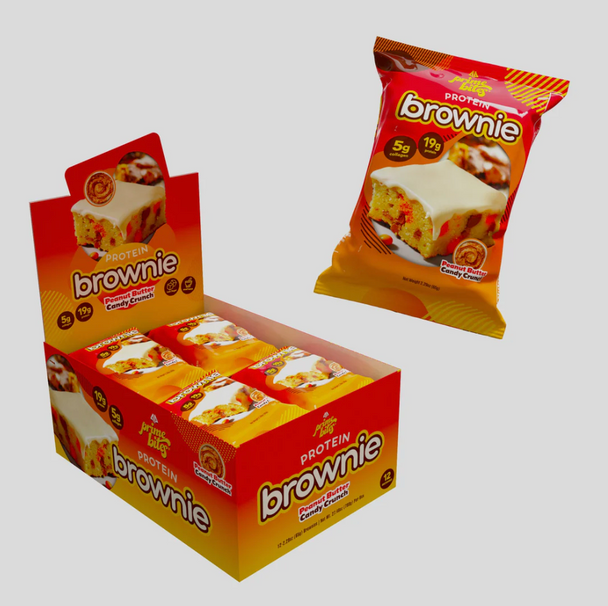 AP Brownies 12Pk - Peanut Butter Candy Crunch