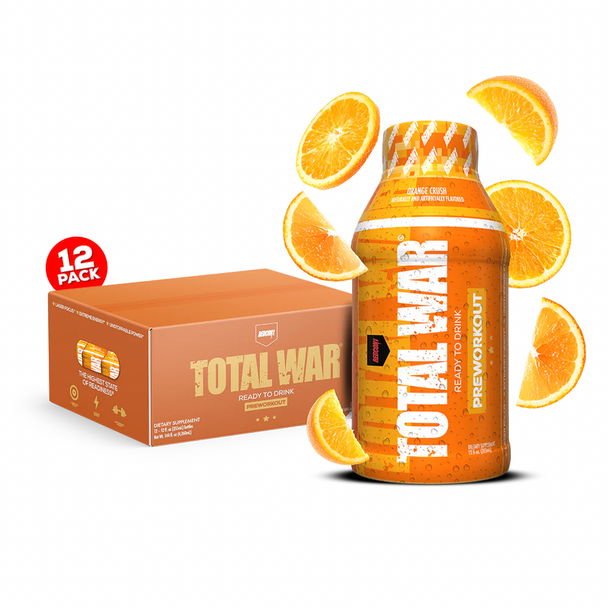 Total War Preworkout RTD 12pk - Orange Crush