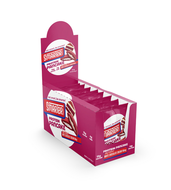 Smarter Snacks Protein Pancake 12pk- Red Velvet