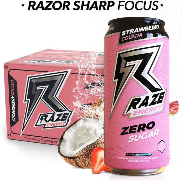 12pk Raze - Strawberry Coloda