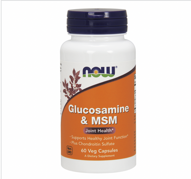 NOW Foods Glucosamine w/ MSM 60caps