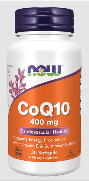 NOW CoQ10 400mg 30sgels