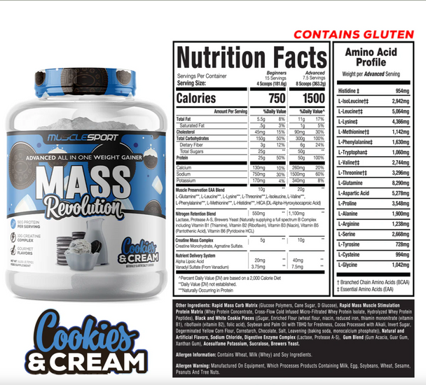 MS Mass Revolution 6lbs