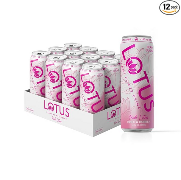 Pink Lotus Zero Plant Power RTD 12pk