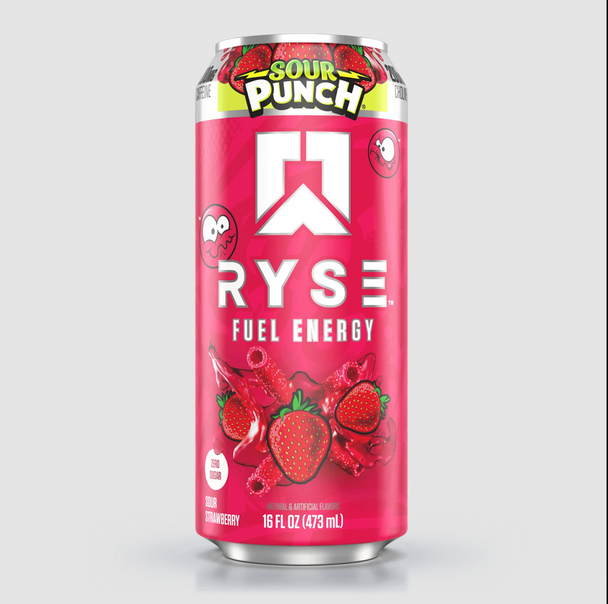 RYSE Fuel Energy RTD 12pk - Sour Punch Strawberry