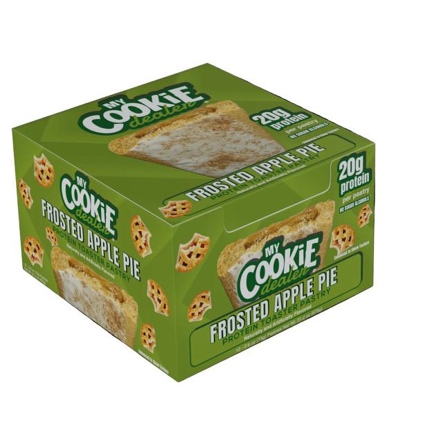 MCD Protein Toaster Pastry 12pk - Frosted Apple Pie