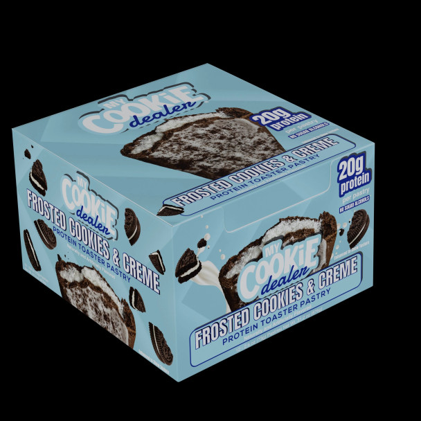 MCD Protein Toaster Pastry 12pk - Frosted Cookies & Creme