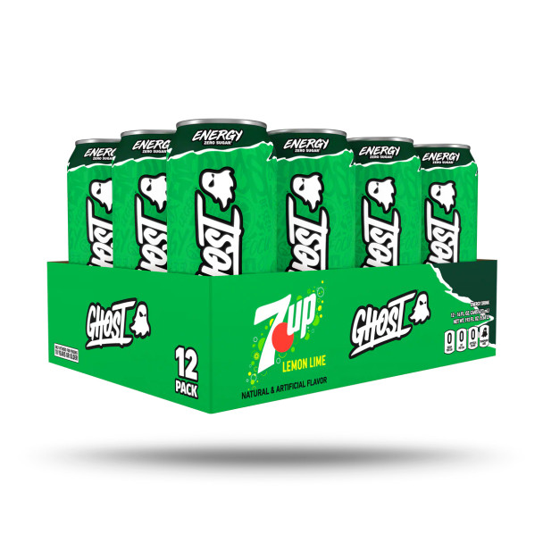 Ghost Energy 12pk - 7UP Lemon Lime Soda
