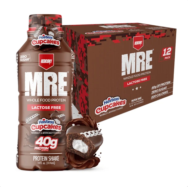 Redcon1 MRE RTD 12pk Hostess Cupcakes