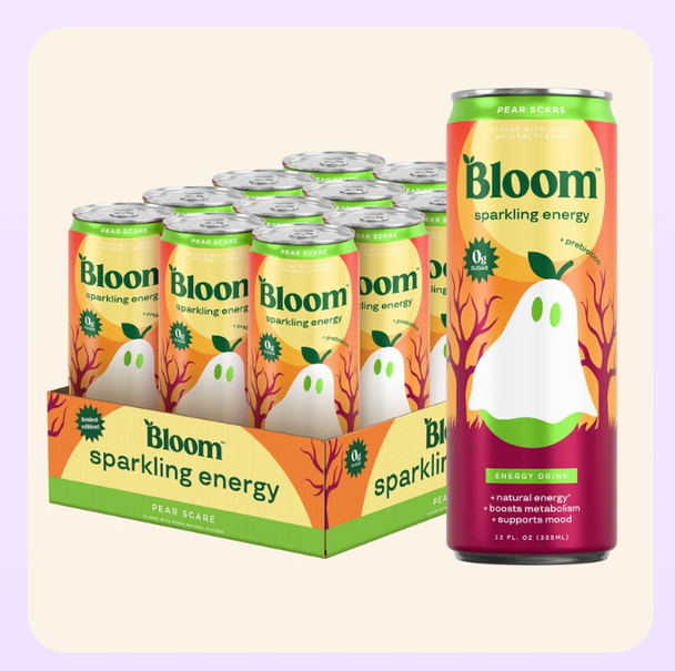 Bloom Sparkling Energy - 12pk Pear Scare