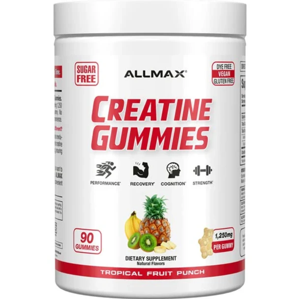AllMax Creatine Gummies 90ct