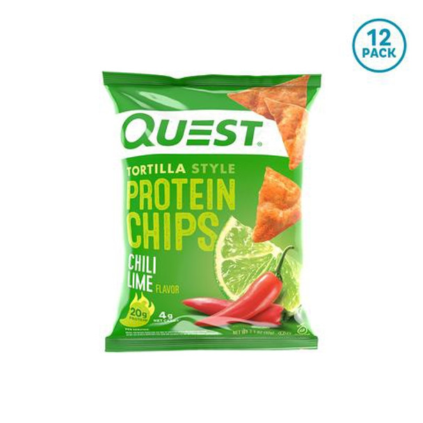 Quest Chips 8pk - Chili Lime