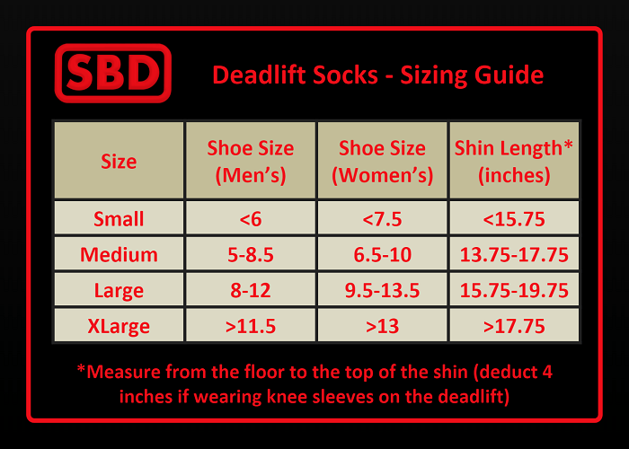 SBD Deadlift Socks - SBD GUAM