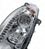 QSC Full LED Performance Chrome Headlight Assembly Pair for International LT