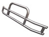 QSC Polished Stainless Steel Bumper Deer Guard w/ Bracket for Volvo VNL 04-17