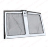 Aftermarket Replacement Chrome Grille Frame w/ Bug Screen for Kenworth T880