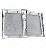 Aftermarket Replacement Chrome Grille Frame w/ Bug Screen for Kenworth T880