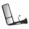QSC Chrome Door Mirror Left Driver Side Assembly for International LT LT625