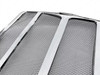 QSC Replacement Chrome Plastic Grille w/ Bug Screen for Peterbilt 579 13-21
