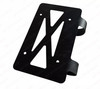 QSC Semi Truck Deer Bumper Guard License Plate Holder Black Steel QSC Semi Truck Deer Bumper Guard License Plate Holder Black Steel