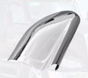 QSC Chrome Door Mirror Cover Right Side for Peterbilt 579 2022+ Next Gen