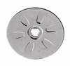 QSC Chrome Aerodynamic Wheel Hub Cap w/ Bracket for Freightliner Cascadia 2018+