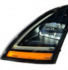 QSC Full LED Replacement Headlight w/ DRL Left Driver side for Volvo VNL 18-25