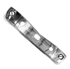 QSC Chrome Steel Replacement Bumper w/ Fog Light Holes for Peterbilt 579 13-21