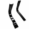 Black Steel Semi Truck Spare Tire Carrier Rack Basket Type Universal Rim Holder