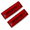 QSC Bright Red LED Truck Marker Trailer Lights 2 PCS