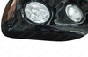 QSC Black Headlights Assembly Left & Right Pair for Freightliner Century 2005+