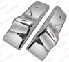 QSC Chrome Door Mirror Cover Bracket Pair for Freightliner Columbia Century QSC Chrome Door Mirror Cover Bracket Pair for Freightliner Columbia Century