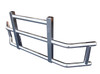 QSC Polished Stainless Steel Deer Bumper Guard w/ Bracket for Volvo VNL 04-17