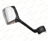 QSC Chrome Hood Mirror Left Driver Side for Kenworth T680 Peterbilt 579