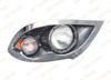 QSC Chrome Headlights Assembly LH RH for International 7300 7400 7500 7600 7700