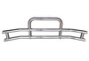 QSC Polished 304 Stainless Steel Deer Bumper Guard w/ Bracket for Peterbilt 386 QSC Polished 304 Stainless Steel Deer Bumper Guard w/ Bracket for Peterbilt 386