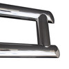 QSC Polished 304 Stainless Steel Deer Bumper Guard w/ Bracket for Kenworth T660 QSC Polished 304 Stainless Steel Deer Bumper Guard w/ Bracket for Kenworth T660