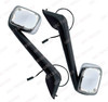 QSC Truck Chrome Hood Mirror Set (L & R) for Freightliner Cascadia 2018+