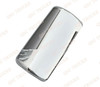 QSC Chrome Door Mirror Covers Right Left Pair for International LT625 Trucks