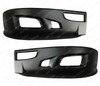 QSC Black Bumper Corner Left Right Pair + Deer Guard + Grille for Kenworth T660