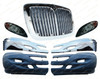 QSC Bumper w/ Chrome Trim + Grille + Headlights Set for International Prostar QSC Bumper w/ Chrome Trim + Grille + Headlights Set for International Prostar