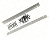 QSC Stainless Steel Rear One Piece Light Bar with 6x 4" Light Holes Cutouts