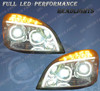 QSC Full LED Performance Headlight Assemblies Pair Freightliner 08-17 Cascadia