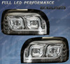 QSC Full LED Performance Headlights Assembly Pair for 2005+ Freightliner Century